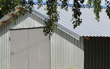 repairing Babel Green metal garage roofing